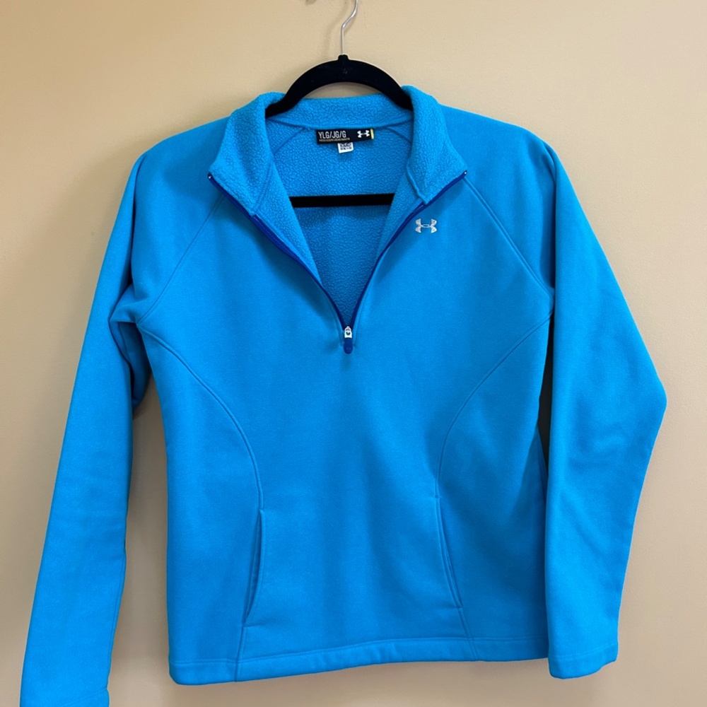 Under Armor Blue Quarter Zip